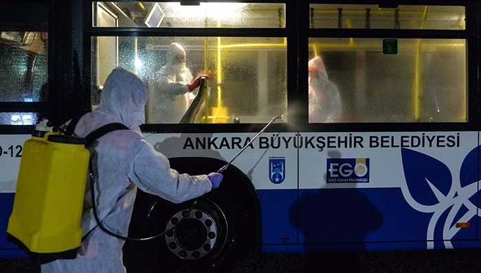 Ankara'da Yeni Tedbirler: Toplu Taşıma ve En Az 2 Kişi Bulunan Özel Araçlarda Maske Zorunluluğu