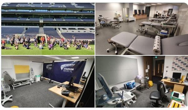 1. Tottenham Kulübü, Koronavirüs ile mücadele için stadyumunu Ulusal Sağlık Servisi'nin hizmetine açtı.