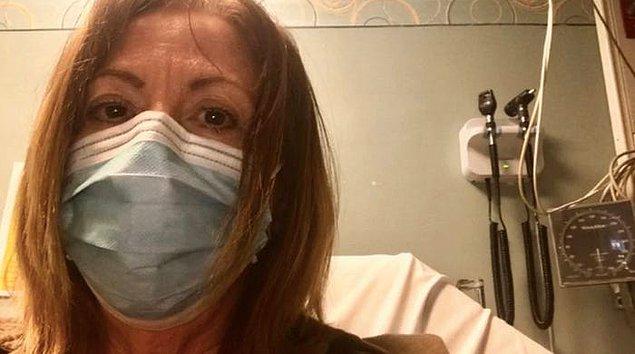 Rosemary O'Hara semptomların ikinci haftasında oksijen maskesine ihtiyacı varmış gibi hissetmeye başladığını söyledi.