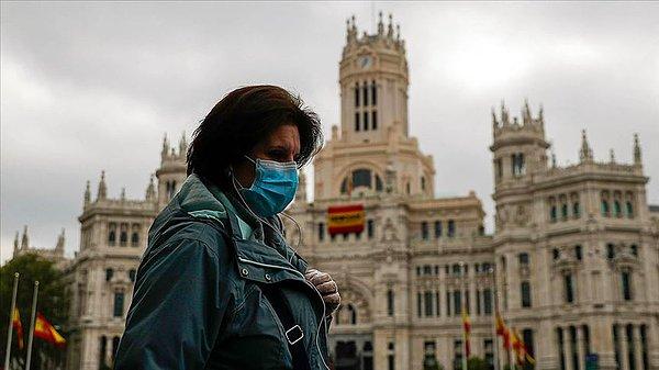 İspanya'da son 24 saatte ölü sayısı 523 arttı