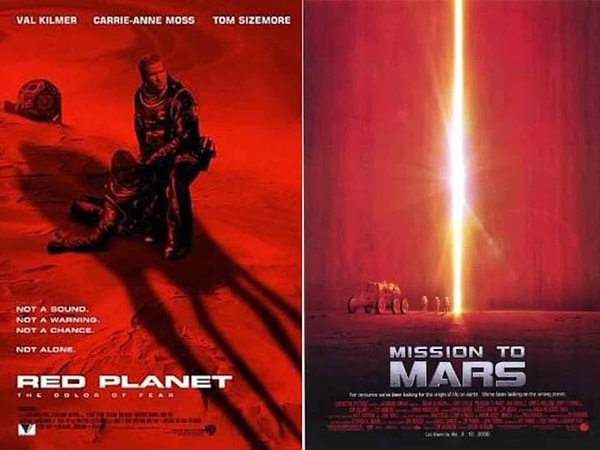 15. "Красная планета" & "Миссия на Марс" (2000)