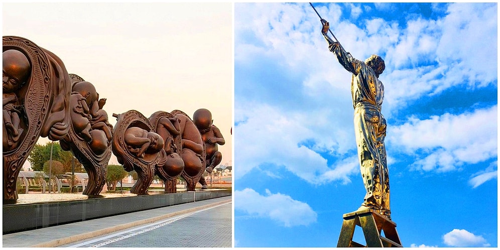 Filmlerden ve Romanlardan Daha Büyük Bir Hikaye Anlatan 10 Harika Heykel