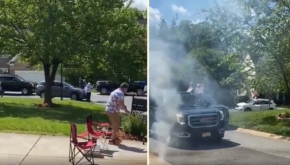 Koronavirüsü Yenen Adamı Coşkuyla Karşılayan Komşuları