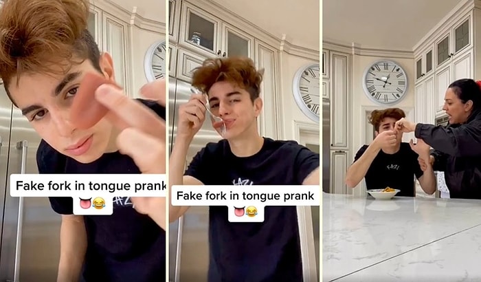 Sahte Dil ile Şaka Yapan Gencin Annesine Yaşattığı Korku Dolu Anlar