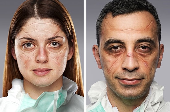 Дизайнер изобразил медработников в качестве супергероев без масок