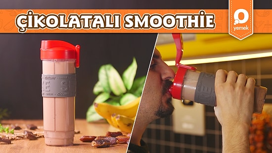 Bir Kere Denedikten Sonra Sahurda Vazgeçilmeziniz Olacak! Tok Tutan Çikolatalı Smoothie Nasıl Yapılır?