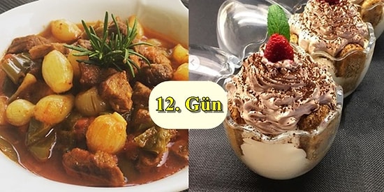 'İftara Ne Pişirsem?' Diye Düşünmeyin! Ramazan'ın 12. Günü İçin İftar Menüsü Önerisi