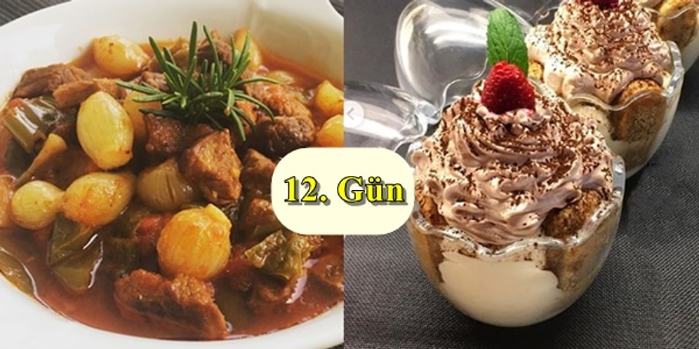 'İftara Ne Pişirsem?' Diye Düşünmeyin! Ramazan'ın 12. Günü İçin İftar Menüsü Önerisi