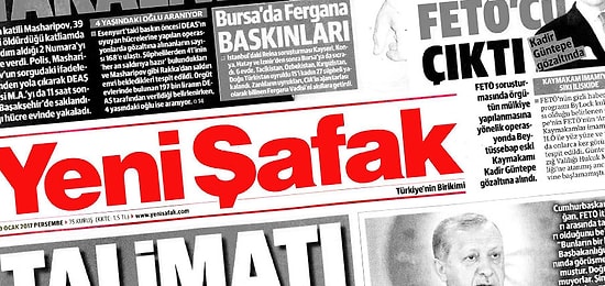 İçişleri Bakanlığı Yeni Şafak Gazetesini Yalanladı: 'Bakanımıza Ait Bir Söz Değildir'