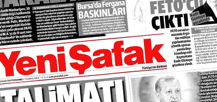 İçişleri Bakanlığı Yeni Şafak Gazetesini Yalanladı: 'Bakanımıza Ait Bir Söz Değildir'