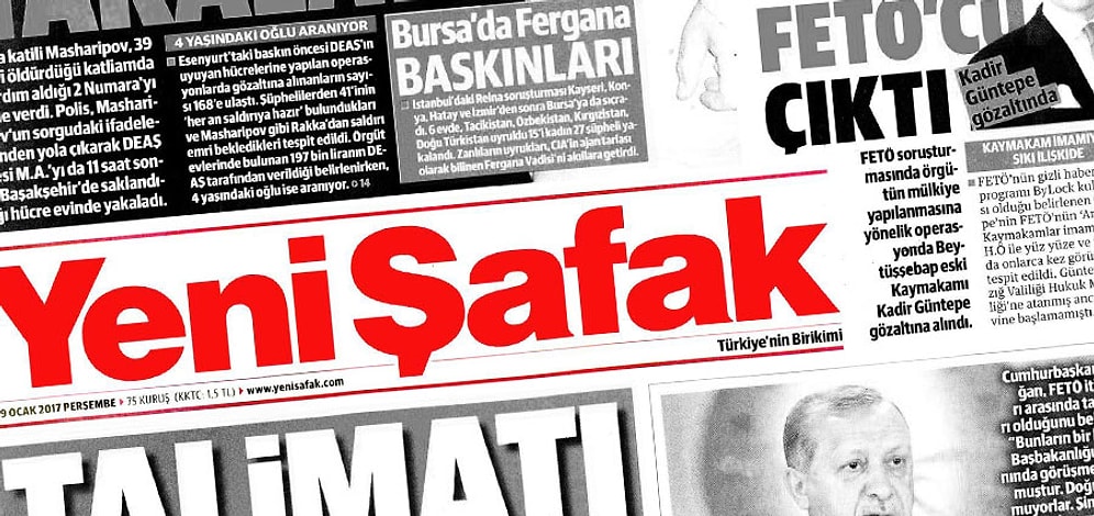 İçişleri Bakanlığı Yeni Şafak Gazetesini Yalanladı: 'Bakanımıza Ait Bir Söz Değildir'