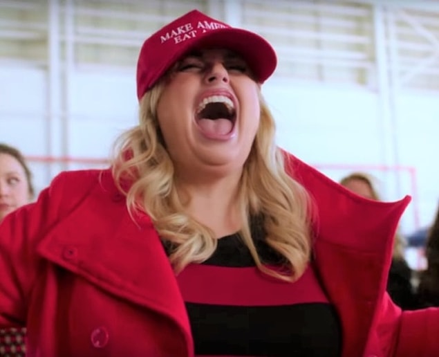 5. Rebel Wilson - Yükseklik korkusu ('Pitch Perfect 3')