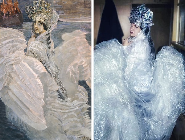 «Царевна-Лебедь», Михаил Врубель