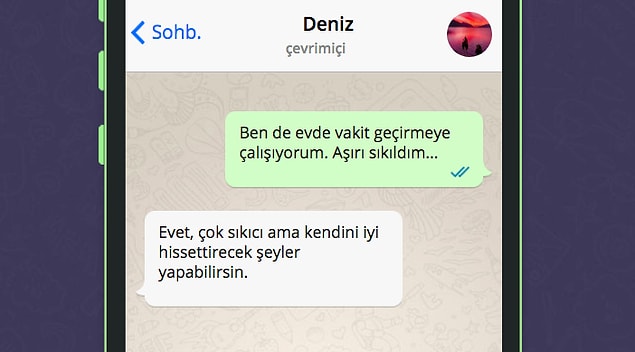 Devam et bakalım...