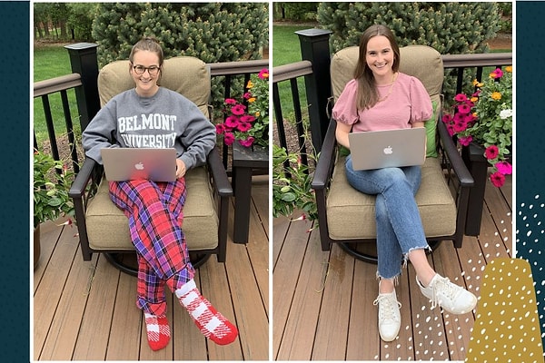 Ношение джинсов вместо пижамы помогает фокусироваться больше, позволяя вам держать осанку в вертикальном положении.