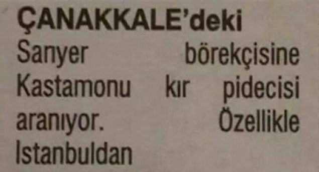 3. Kafalar bir miktar karışık