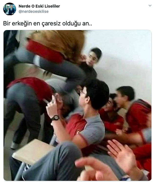 6. Bütün gün ceket bele bağlı geçilir, eve gidince anneden sağlam bir fırça yenir...