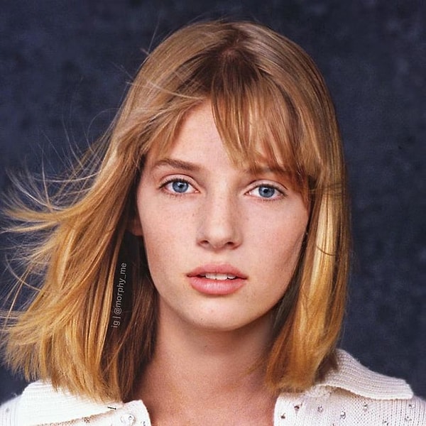 17. Майя Хоук и Ума Турман