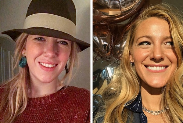 5. Блейк Лайвли и ее двойник