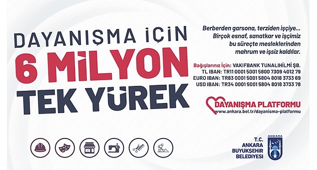 Öyle ki belediyeler, sivil toplum kuruluşları, ünlüler, hatta cumhurbaşkanı ve bakanlar çeşitli yardım kampanyaları yaparak geçim sıkıntısı çeken vatandaşlara ulaşmak üzere tek yürek oluyor.