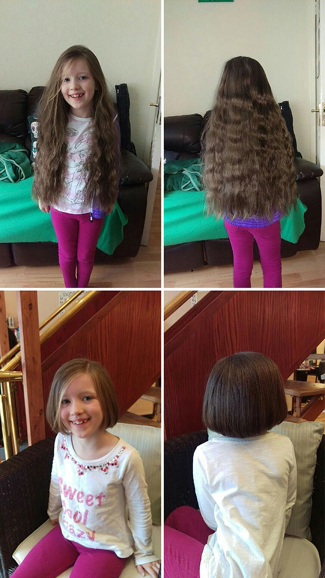 Моя дочка хочет подстричь волосы
