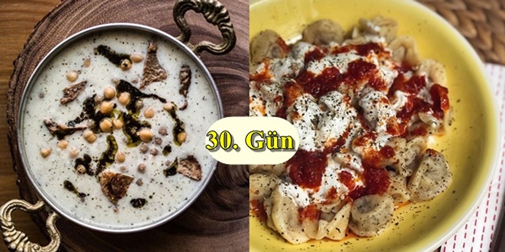 'İftara Ne Pişirsem?' Diye Düşünmeyin! Ramazan'ın 30. Günü İçin İftar Menüsü Önerisi