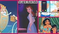Disney Prenseslerinin Karantina Hallerini Çizimleriyle Canlandıran Sanatçının 23 Çalışması