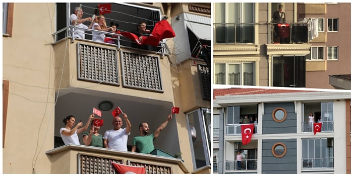 Yer Gök İnledi: Türkiye’nin Dört Bir Yanında Vatandaşlar 19.19’da İstiklal Marşı’nı Okudu