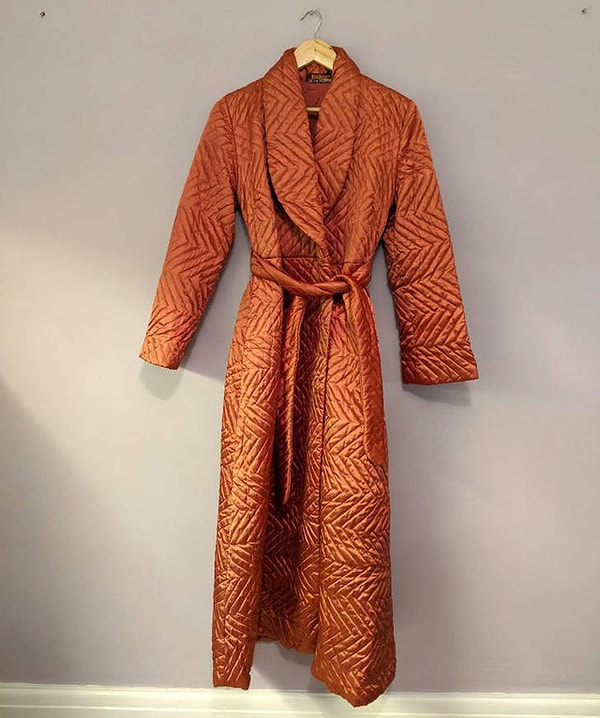 14. «Я просто восхищен этим стеганым халатом. Ему около 70 лет, но я чувствую себя шикарно в нем».