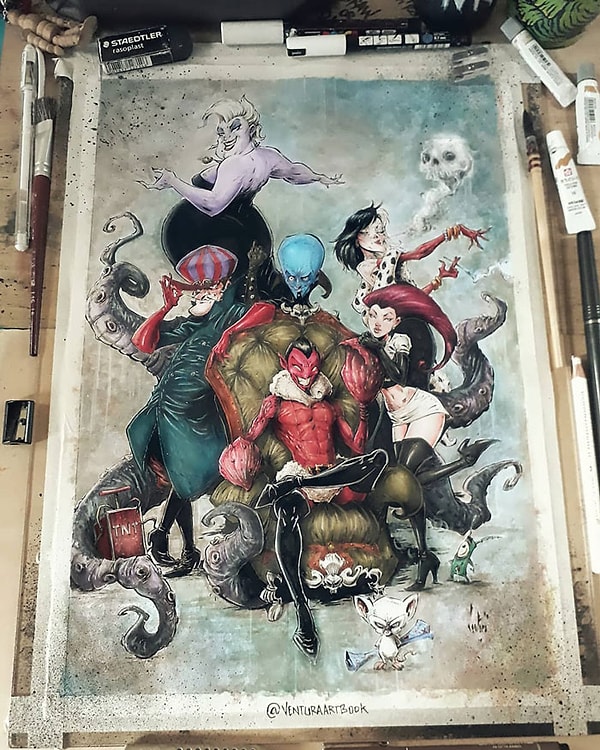 21. Мегамозг,  Джесси, Круэлла Де Виль и другие