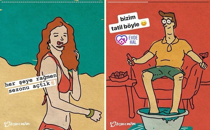 Atıştırmalık Çizimleri ve Videolarıyla Bol Bol Karşılaşacağınız İsim: İhsan Canıtez