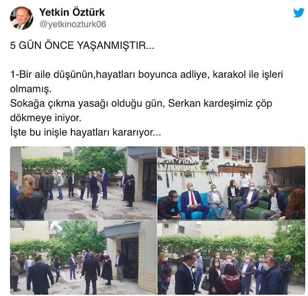 İYİ Partili Öztürk'ün paylaşımları şöyle: