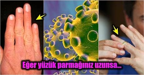 Bilim İnsanlarına Göre Erkeklerde Yüzük Parmağının Uzunluğu Koronavirüs Nedeniyle Ölme Oranını Açıklıyor!