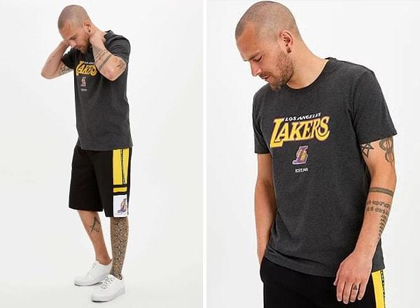 3. Bu Lakers tişörtü Defacto'nun NBA lisanslı ürünlerinden sadece biri. Çok cool değil mi?