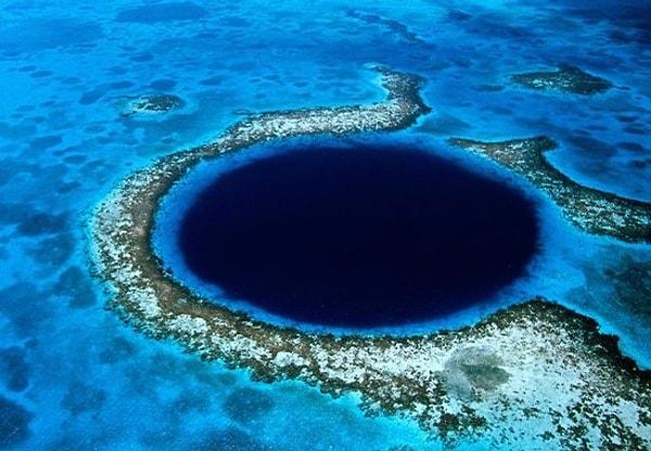 10. Büyük Mavi Çukur, Belize