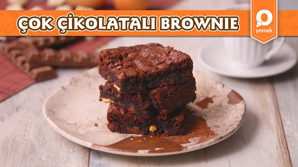Çikolata Aşıklarına Müjde! Çok Çikolatalı Brownie Nasıl Yapılır?