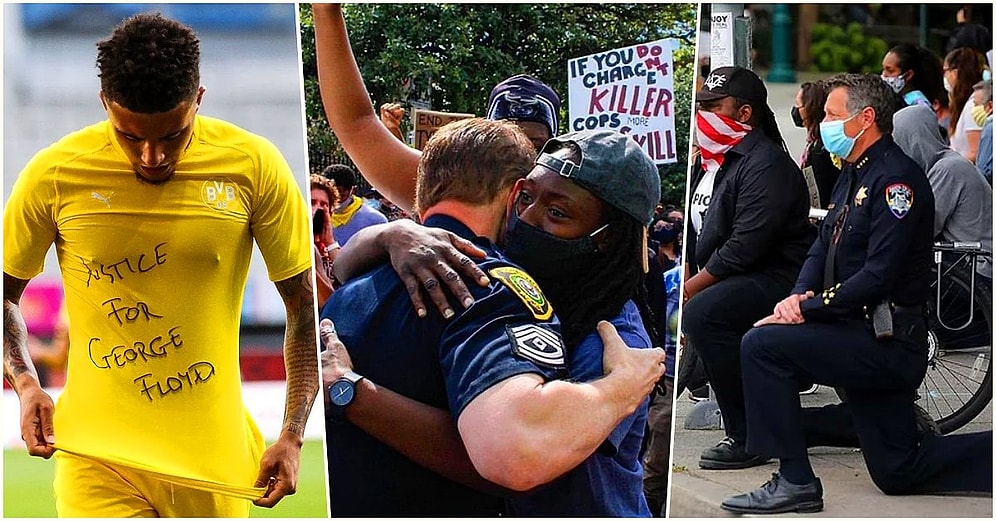 Irkçılığa Karşı Başlatılan Protestoların Ardından Kameralara Yansıyan Birbirinden Anlamlı 19 Kare