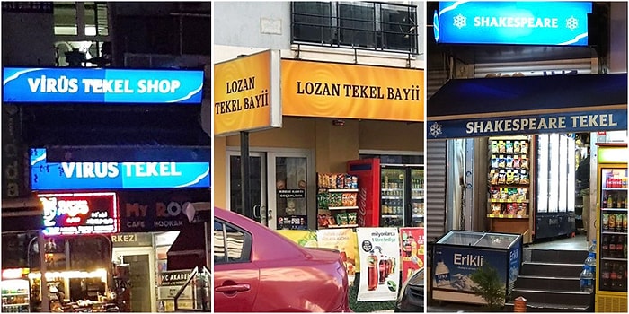 Görünce İsimlerinin Ayık Kafayla Düşünülmediğine İkna Olacağımız Birbirinden Yaratıcı 15 Tekel Market