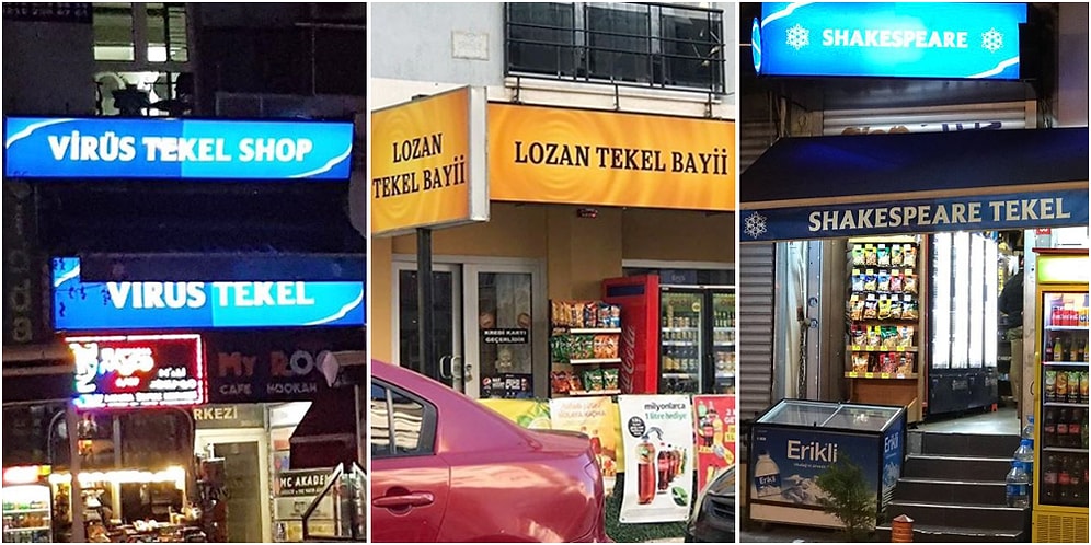 Görünce İsimlerinin Ayık Kafayla Düşünülmediğine İkna Olacağımız Birbirinden Yaratıcı 15 Tekel Market