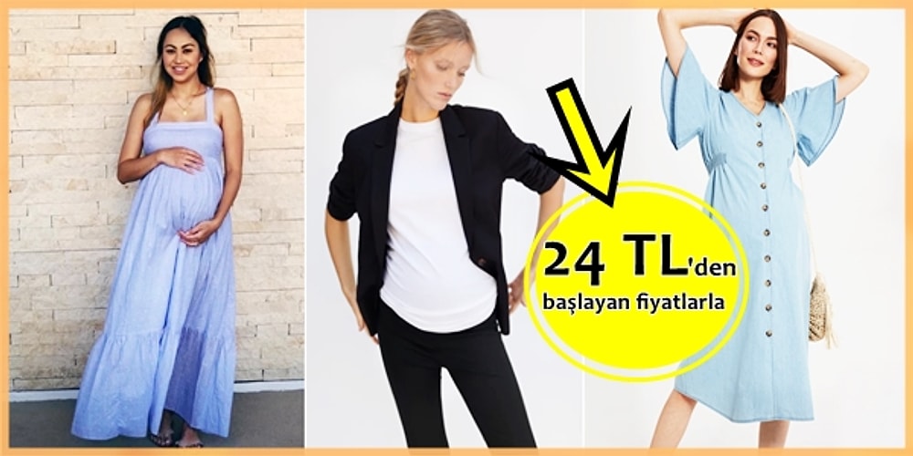 İhtiyacın Olan En Rahat Hamile Kıyafetlerini Bulduk: Üstelik Hepsi İndirimli!