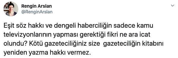 Arslan'ın açıklamasına gazetecilerden ve sosyal medyadan tepki geldi 👇