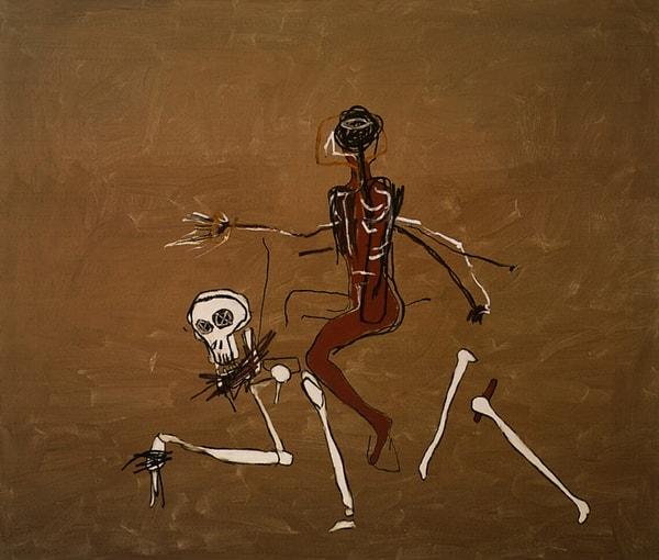 5. "Ölümle At Sürmek" - Jean-Michel Basquiat