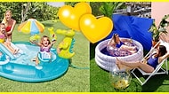 Bu Yaz Herkesin Evi Havuzlu! Evde, Balkonda, Bahçede Kullanabileceğiniz Şişme Havuzlar!