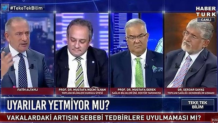 Habertürk'te Sesler Yükseldi, Ortam Gerildi: 'Milletin Gözüne Bakarak Yalan Söyleyen Gerizekalılar'