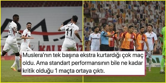 Cimbom Yarışta Büyük Yara Aldı! Uzun Süre 10 Kişi Oynayan Galatasaray, Gaziantep FK Karşısında Son Dakikada Yıkıldı