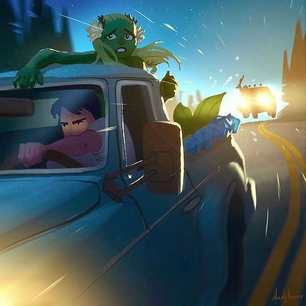 "Я отвезу тебя домой ..."