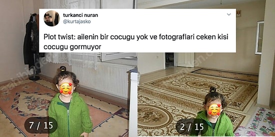 İnternetteki Bir Ev İlanının Her Fotoğrafında Ortaya Çıkan Küçük Kız Çocuğuna Yapılan Güldüren Yorumlar