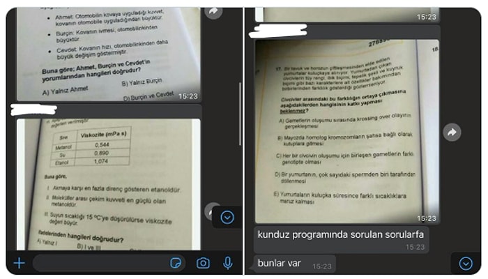 YKS Sorularını Fotoğraflayıp Paylaşan Kişi Gözaltına Alındı: 'Bireysel Bir Teşebbüs, Sınavı Etkilemeyecek'