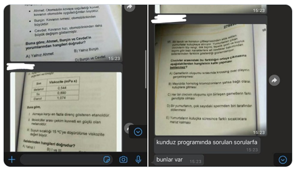 YKS Sorularını Fotoğraflayıp Paylaşan Kişi Gözaltına Alındı: 'Bireysel Bir Teşebbüs, Sınavı Etkilemeyecek'