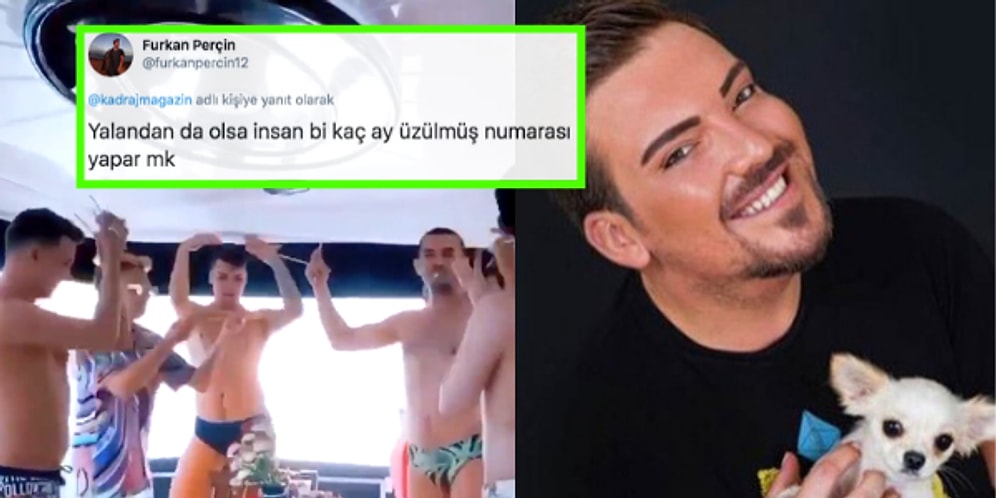 Caner Çalışır'ın Vefatının Ardından Kerimcan Durmaz ve Arkadaşlarının Teknede Dans Ettiği Görüntüler Sosyal Medyayı İkiye Böldü